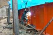 CONSTRUCCION, FABRICACION, TRANSPORTE Y MONTAJE VIGAS METALICAS PUENTE PELMAZ